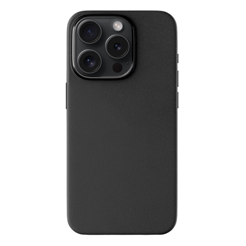 Epico Mag+ Leather Case iPhone 15 Pro Max - Black