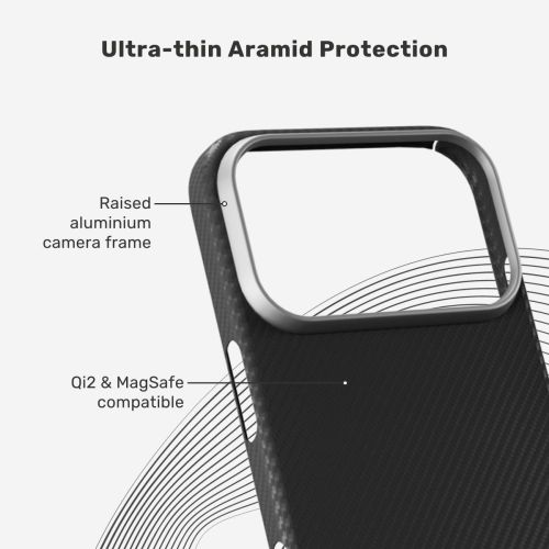 UNUM Aramid Slim Mag+ Case for iPhone 17 Pro Max
