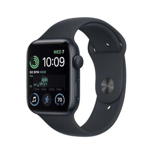 Apple Watch SE 2022 GPS 44mm Midnight Aluminium - Sport Band Midnight