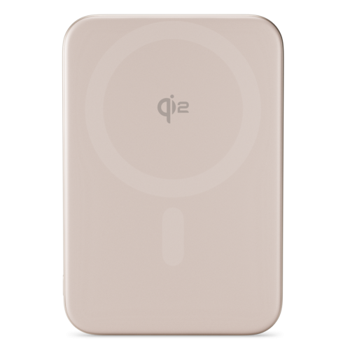 Epico Qi2 Aluminium Mag+ Power Bank 5 000 mAh - Desert Titanium