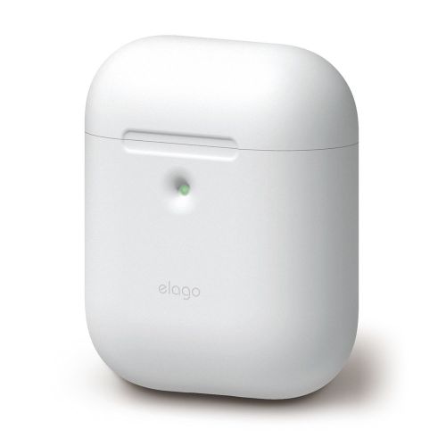 Elago Silicone Cover for Airpods 2nd Gen - White