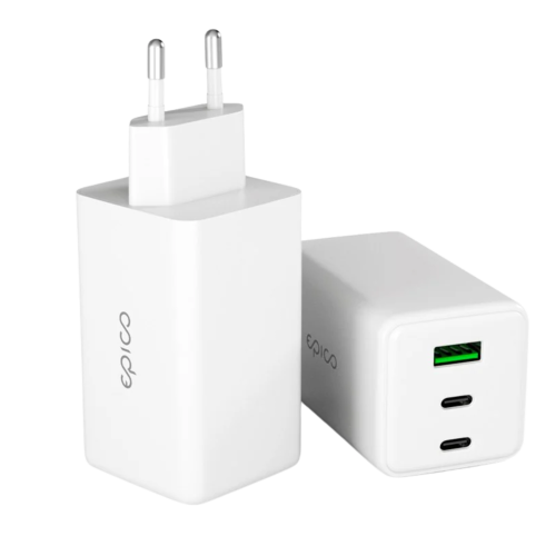 Epico 100W GaN Charger (2x USB-C, 1x USB-A)