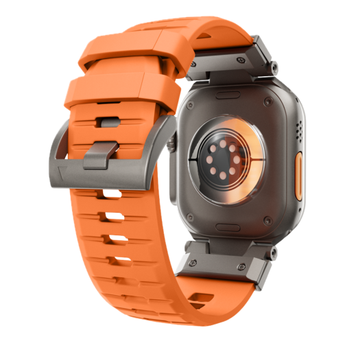 Epico FKM Rubber Pro Watch Band for Apple Watch (44-49mm) - Orange