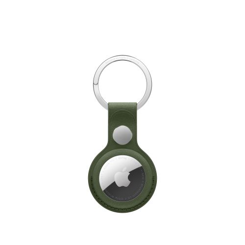 Apple AirTag FineWoven Key Ring - Moss