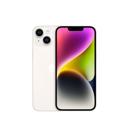 Uuskasutatud iPhone 14 128GB, Starlight, Seisukord: B, Aku: Hea, (era)