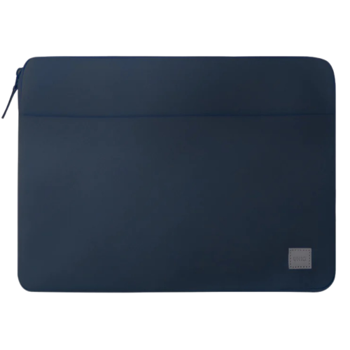 UNIQ Vienna Protective RPET Fabric Laptop Sleeve (Up to 14”) - Indigo Blue