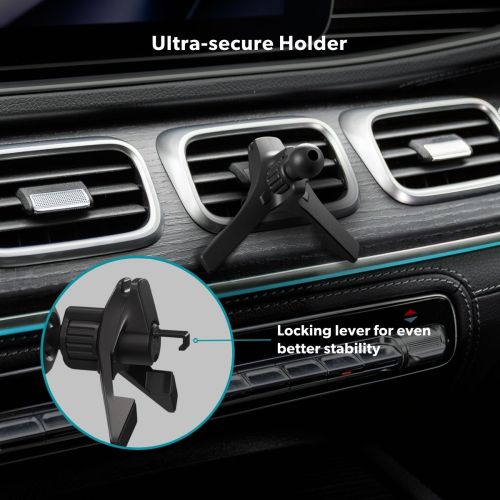 Epico Mag+ Ultrathin Car Charger (Qi2) - Black
