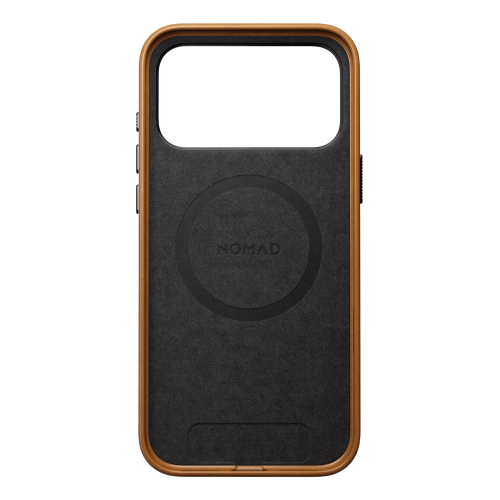 Nomad Traditional Leather Case for iPhone 17 Pro Max - Brown