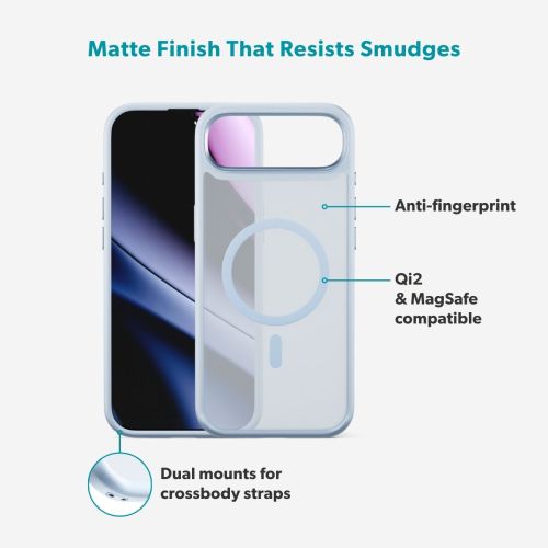 C&C HeroMatte Pro Mag+ Case for iPhone Air - Sky Blue