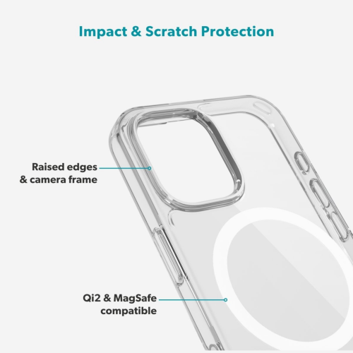 C&C Clear Mag+ Case for iPhone 17
