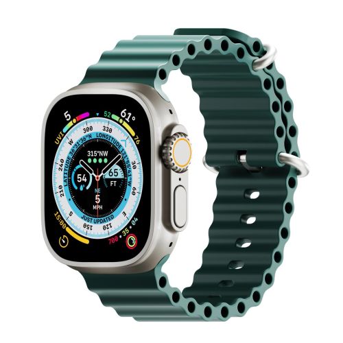 NEXT.ONE H2O Band for Apple Watch 44/45/46/49mm - Deep Sea Green