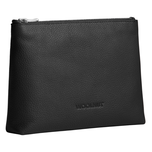 Woolnut Leather Pouch - Black