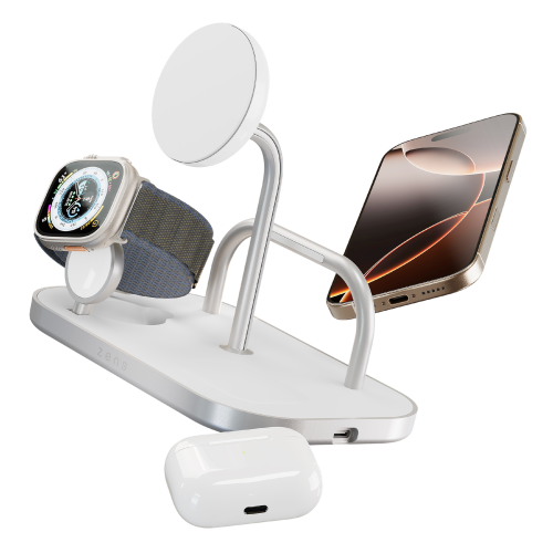 Zens 4 in 1 Wireless Charger w/ 60W USB-C output