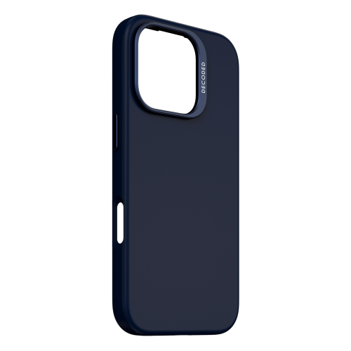 DECODED Silicone Case for iPhone 16 Pro Max - Navy