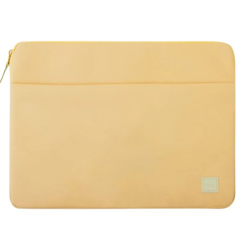 UNIQ Vienna Protective RPET Fabric Laptop Sleeve (Up to 14”) - Canary
