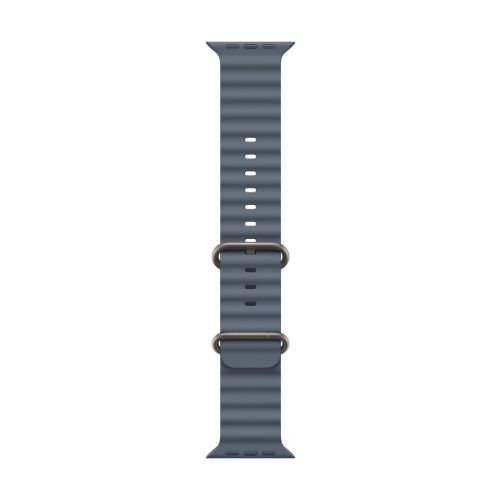 Apple Watch 49mm AnchorBlue OceanBand - Natural Titanium Finish