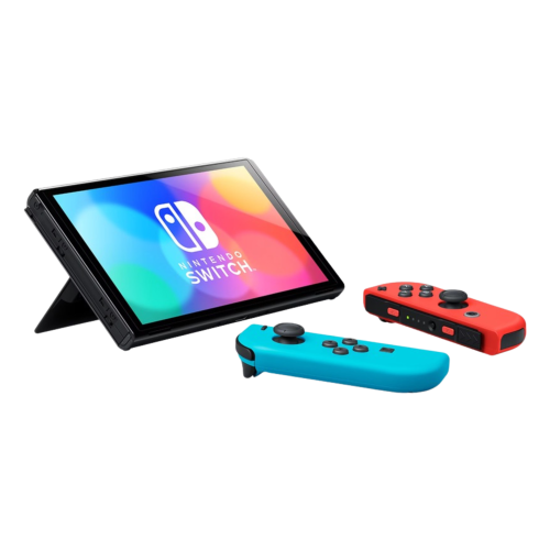 Nintendo Switch – OLED Model (Neon blue/Neon red Joy-Con)