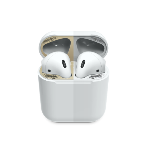 ELAGO Dust Guard for AirPods 2kmpl, Matt Gold