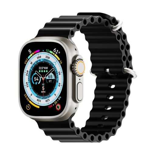 NEXT.ONE H2O Band for Apple Watch 44/45/46/49mm - Black