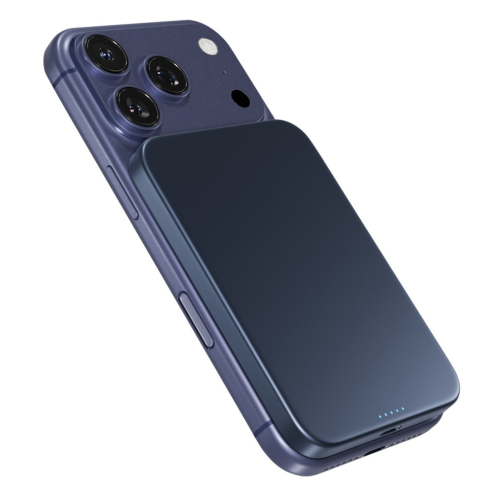 Epico Qi2 Aluminium Mag+ Power Bank 5 000 mAh - Deep Blue