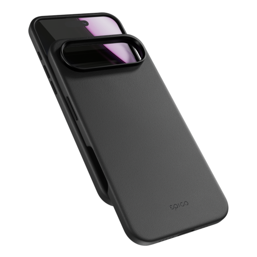 Epico Leather Mag+ Case for iPhone Air - Black