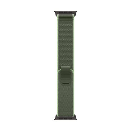 Apple Watch 49mm Green/Neon TrailLoop-S/M - Black Titanium Finish