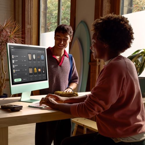 iMac 24” 4.5K Retina, Apple M4 10C CPU, 10C GPU 16GB/1TB/Silver/Gigabit Ethernet/SWE-NUM