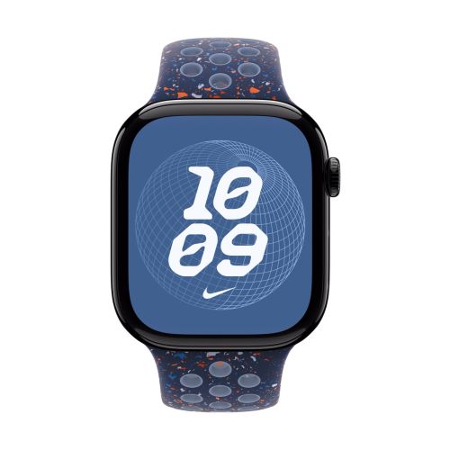 Apple Watch 46mm Blue Ribbon Nike Sport Band - S/M