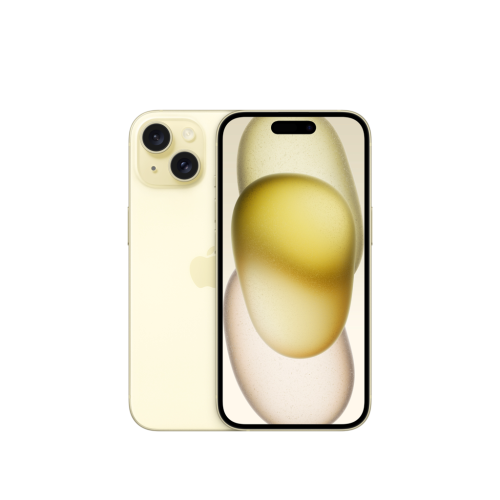 Uuskasutatud iPhone 15 128GB, Yellow, Seisukord: AA, Aku: Hea