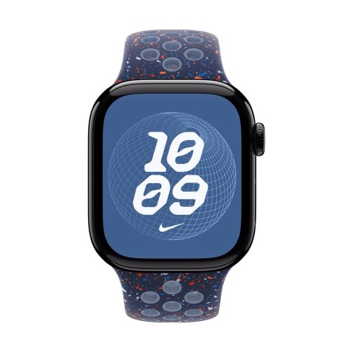 Apple Watch 42mm Blue Ribbon Nike Sport Band - S/M