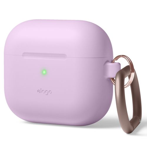 Elago Silicone Cover w/ Hook for Airpods 3rd Gen - Lavender