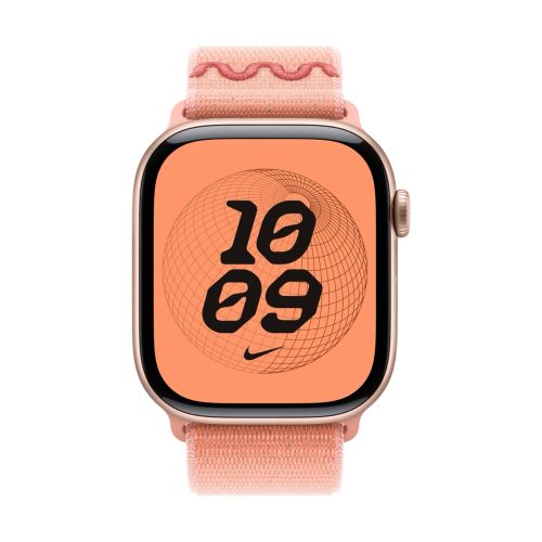 Apple Watch 46mm Alpenglow Pink Nike Sport Loop