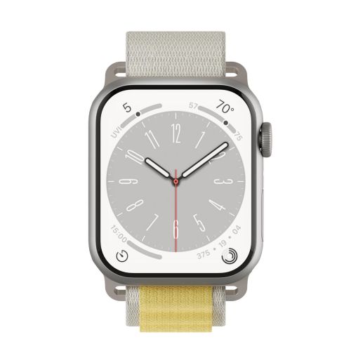 NEXT.ONE Adventure Loop for Apple Watch 40/41/42mm - White/Yellow