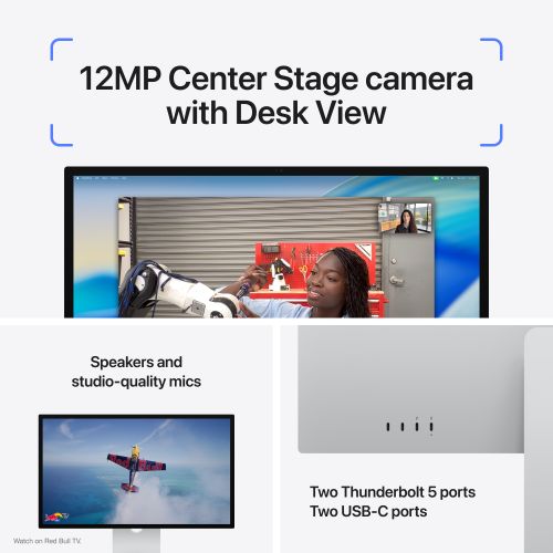 Apple Studio Display - Nano-texture glass - Tilt- and height-adjustable stand