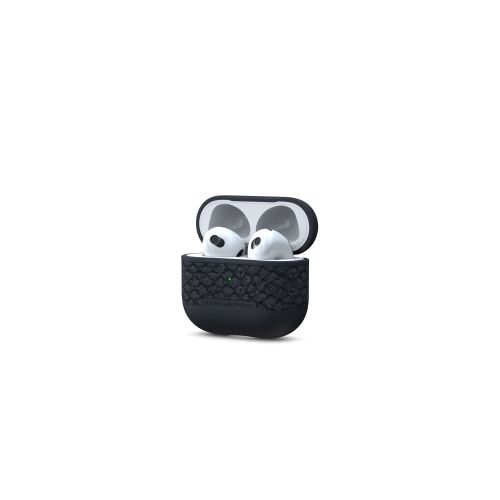 Njord Salmon Leather Cover for Airpods 3rd Gen - Petrol