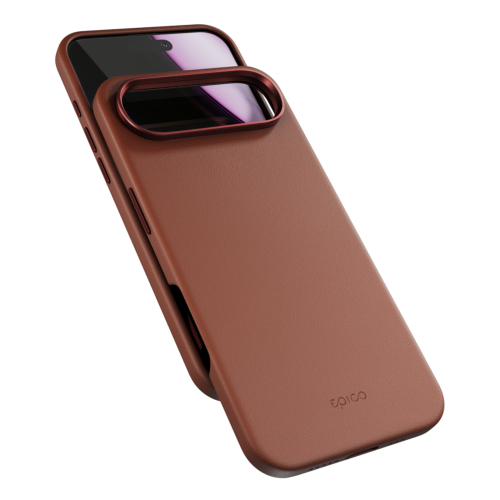 Epico Leather Mag+ Case for iPhone Air - Brown