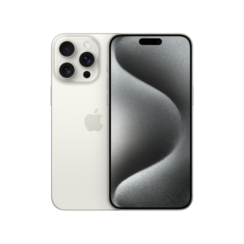 Uuskasutatud iPhone 15 Pro Max 256GB, White titanium, Seisukord: A, Aku: Hea
