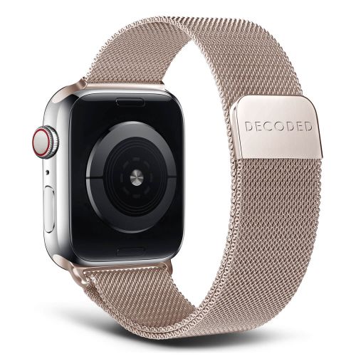Decoded Milan Band for Apple Watch 44/45/46/49mm - Matte Gold