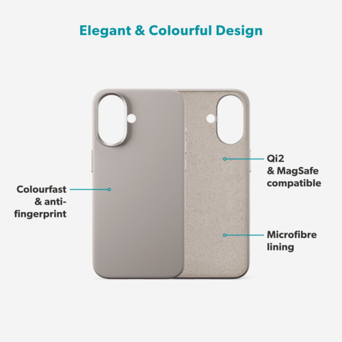 Epico Silicone Mag+ Case for iPhone 17 - Black