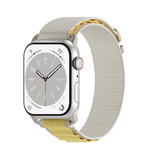 NEXT.ONE Adventure Loop for Apple Watch 40/41/42mm - White/Yellow