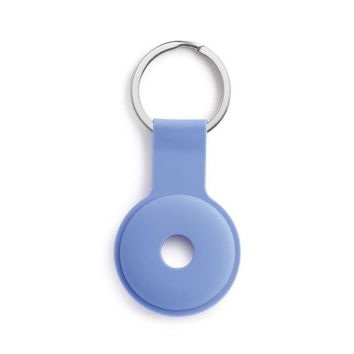 C&C AirTag Silicone Holder with Keychain - Indigo