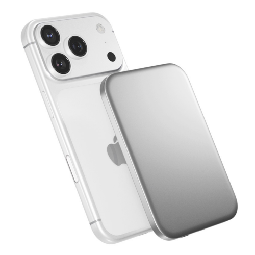 Epico Slim Aluminium Mag+ Power Bank 3000 mAh - Silver
