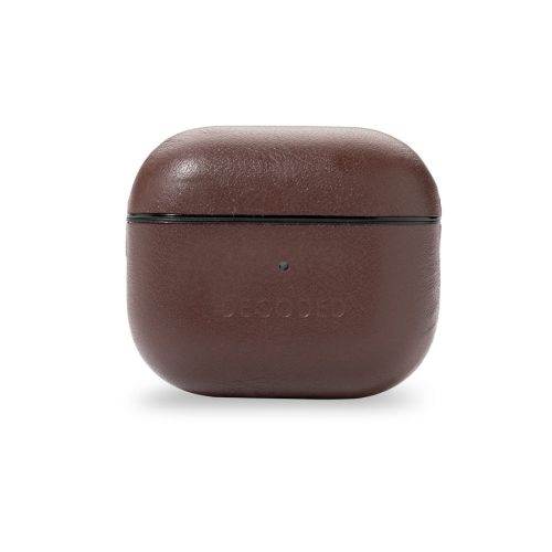 Decoded Leather Cover for Airpods 3rd Gen - Brown