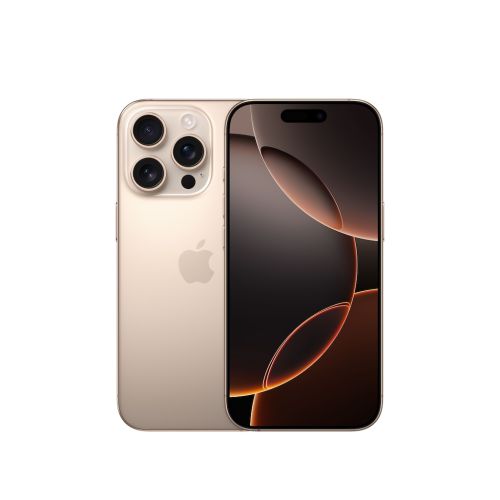 Uuskasutatud iPhone 16 Pro 128GB, Desert titanium, Seisukord: A, Aku: Hea