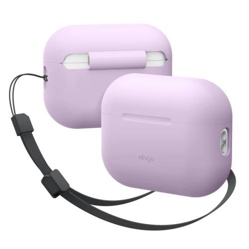 Elago Silicone Cover w/ Strap for Airpods Pro 2 - Lavanda