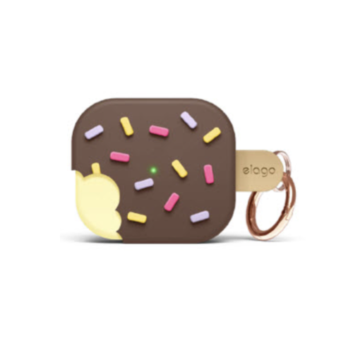 Elago Silicone Cover for Airpods 3rd Gen - Ice Cream Brown