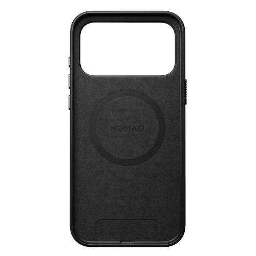 Nomad Traditional Leather Case for iPhone 17 Pro Max - Black