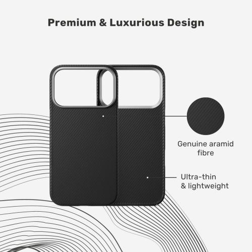 UNUM Aramid Slim Mag+ Case for iPhone 17 Pro