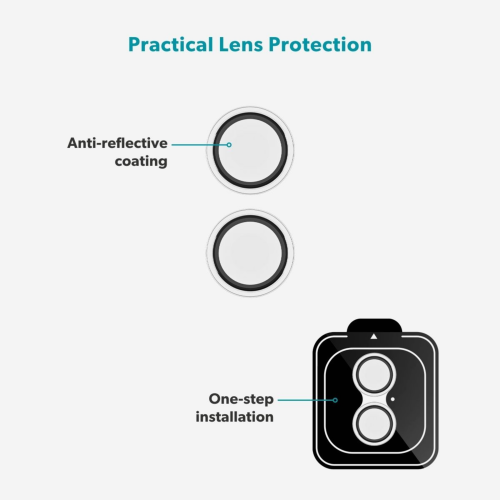 Epico Glass Camera Lens Protectors for iPhone 17 - Clear