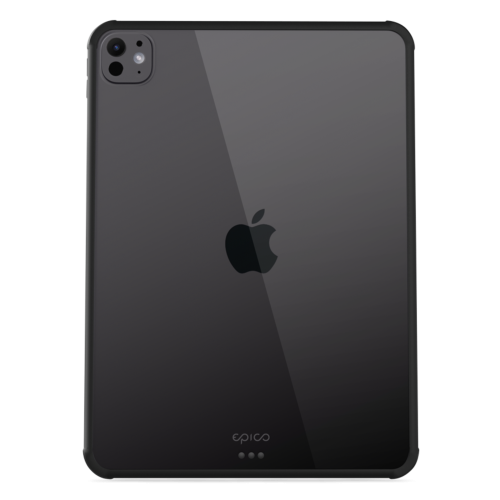 Epico Back Cover for iPad Pro 13 M4 - Black/Transparent